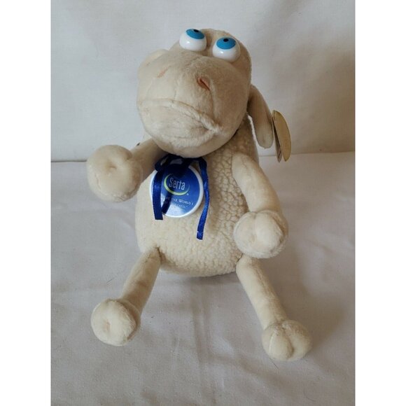 Serta Sleep Sheep Beanie Lot 2 Advertising Toy Scotty Bedtime Counting #1 Curto - Picture 6 of 14